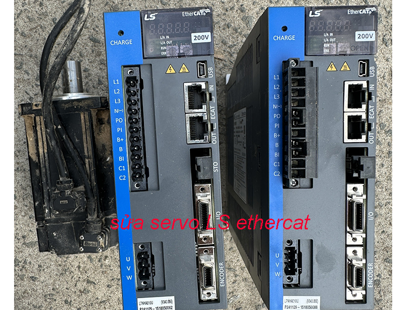 Hình ảnh sửa servo LS ethercat