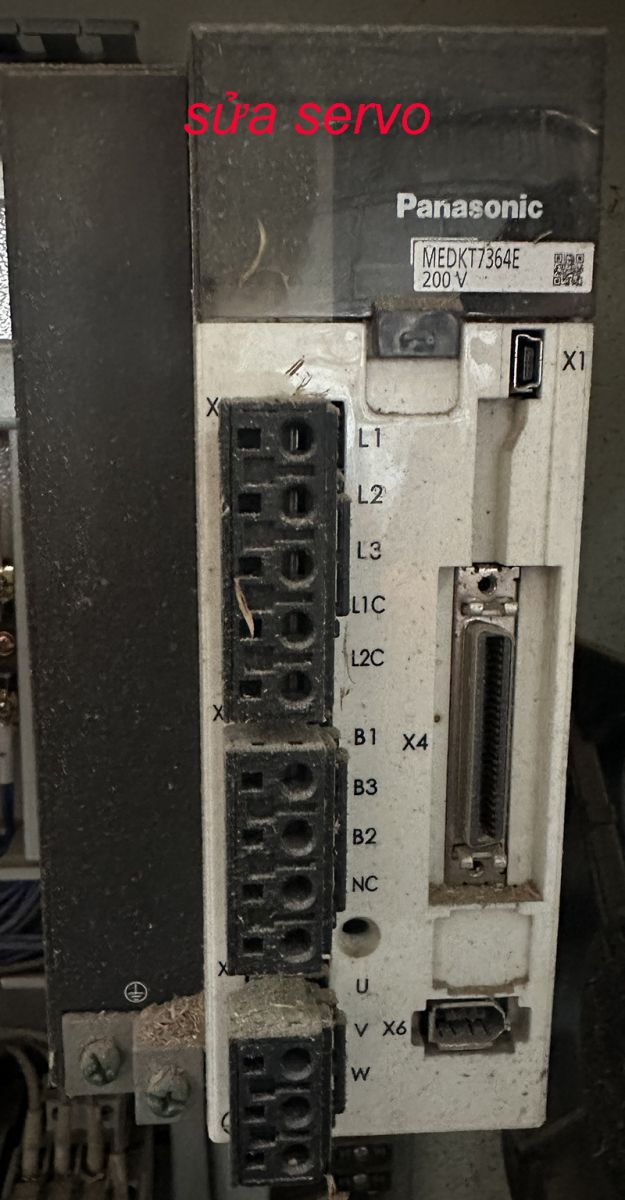 Sửa servo panasonic