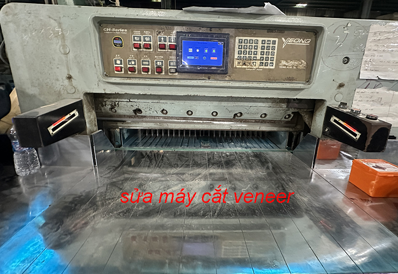 sửa máy cắt veneer 1