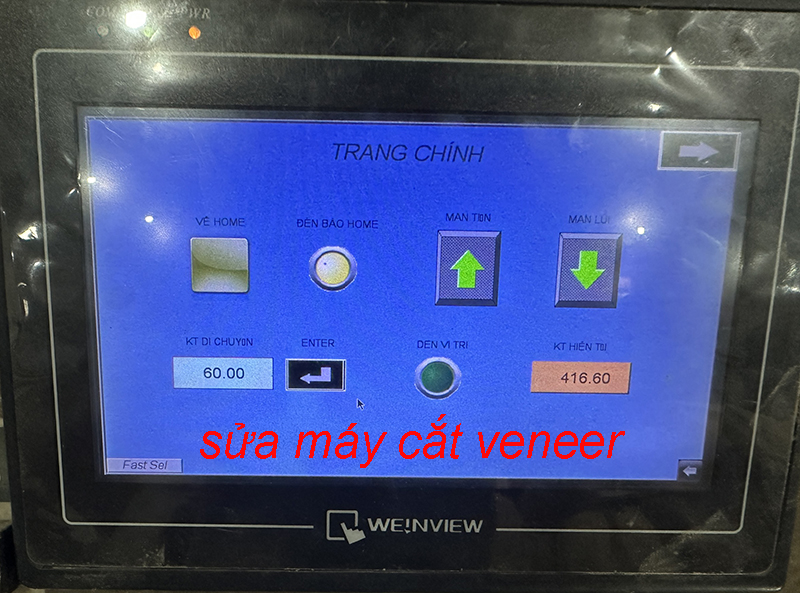 sửa máy cắt veneer 4