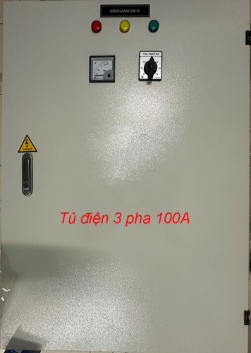 TỦ ĐIỆN 3 PHA 100A